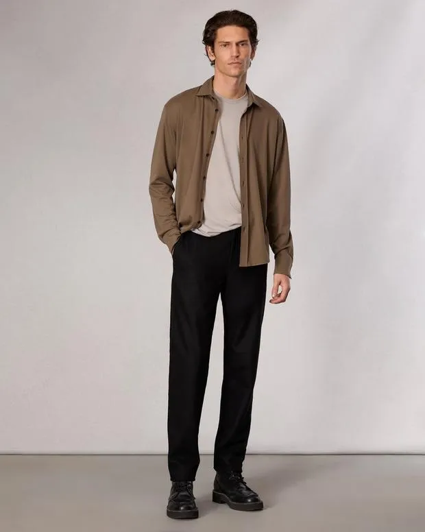 Men TShirts and Henleys Rag and Bone Classic Tech Jersey Tee Skyscraper