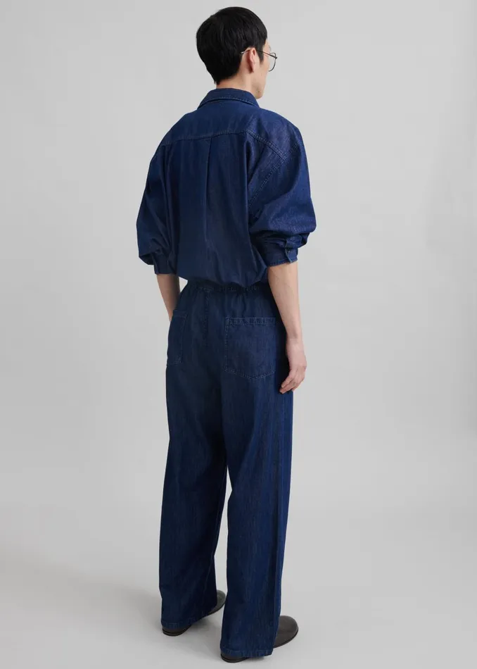Men Tanner Denim Pants 8211 Raw Wash The Frankie Shop Bottoms