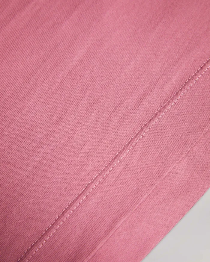 Men TYWINN 8211 Short Sleeve Regular Fit Plain Tshirt Pink Ted Baker Tops