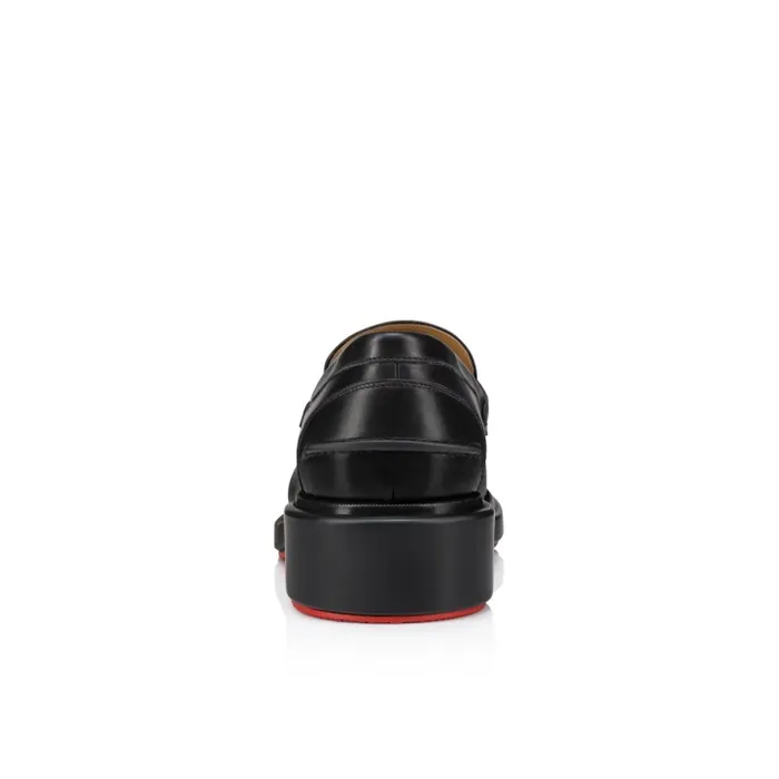 Men Urbino Moc Loafers 8211 Calf Leather 8211 Black Christian Louboutin Loafers and Moccasins