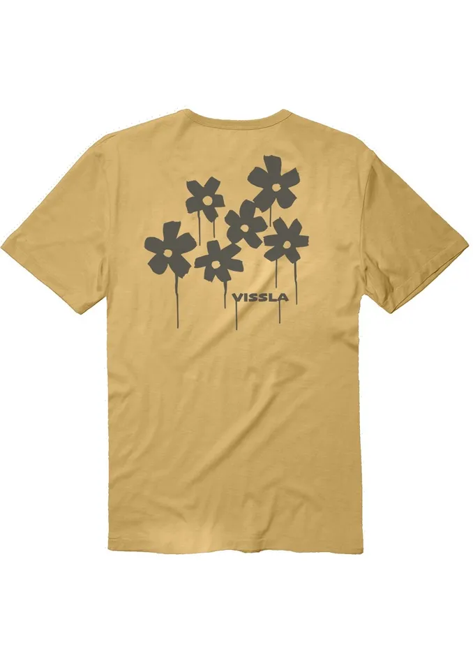 Men Waterlogged Organic Pkt Tee Ale Premium Tees Vissla