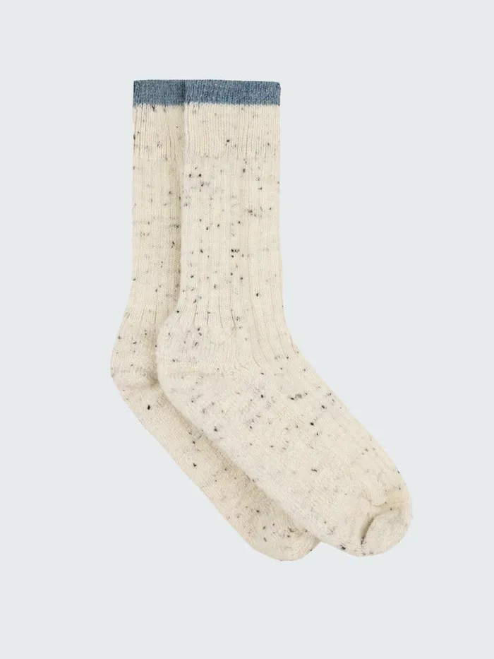 MenWomen Bosun Sock Ecrusky Blue Finisterre Socks
