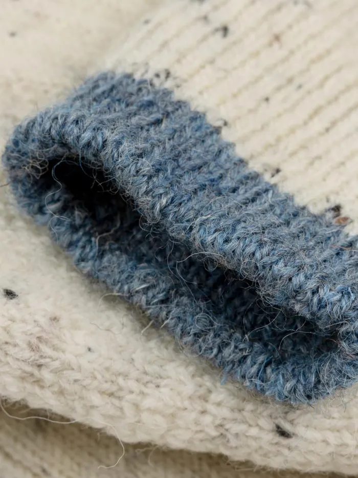 MenWomen Bosun Sock Ecrusky Blue Finisterre Socks