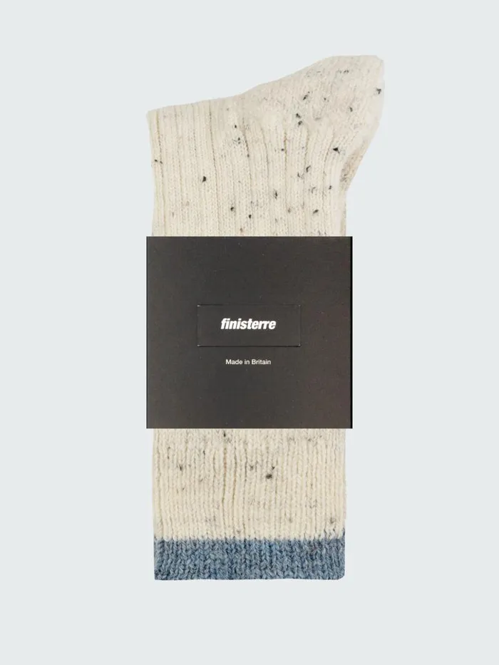 MenWomen Bosun Sock Ecrusky Blue Finisterre Socks