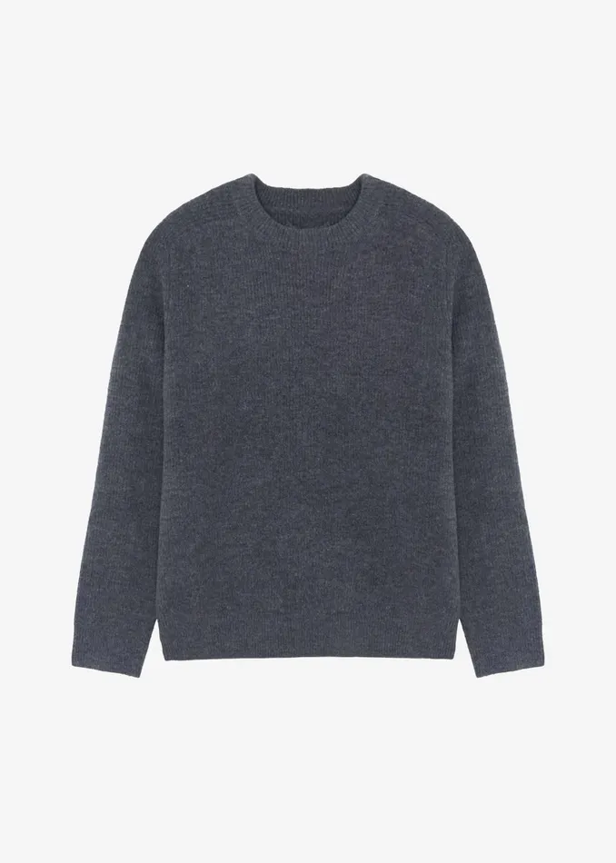 MenWomen Emory Sweater 8211 Charcoal The Frankie Shop Knitwear