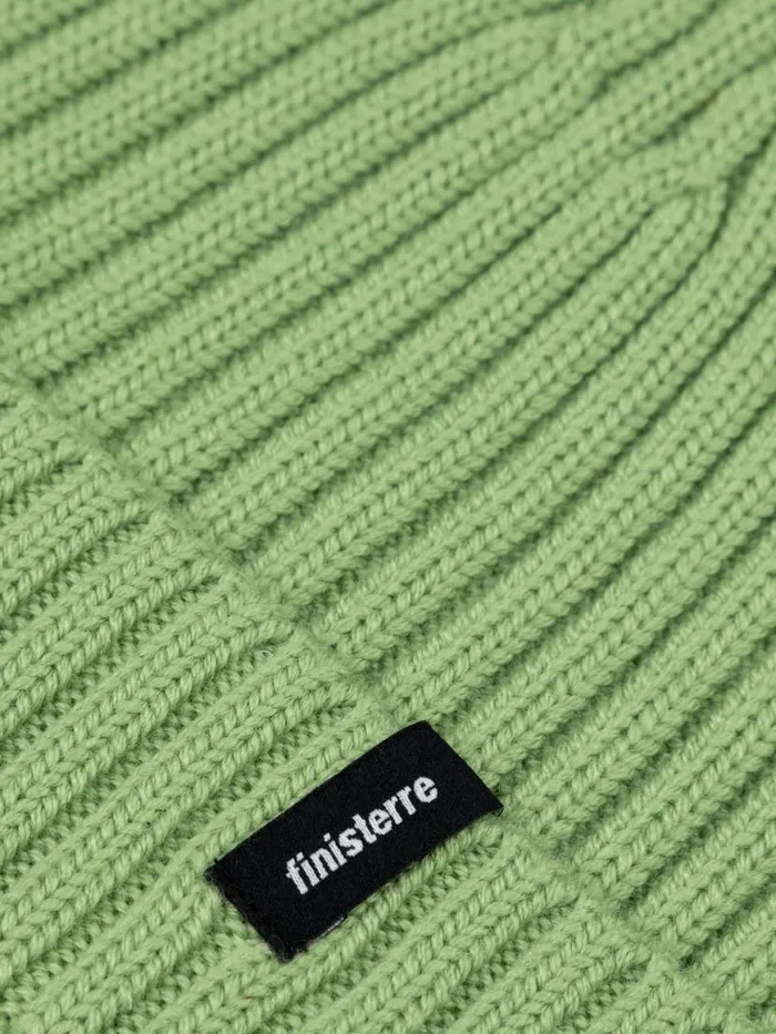 MenWomen Fisherman Beanie Tea Green Finisterre Hats and Beanies