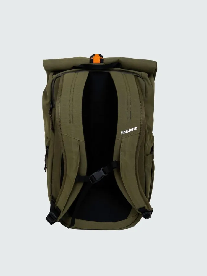MenWomen Nautilus 23L Backpack Dark Olive Finisterre Bags