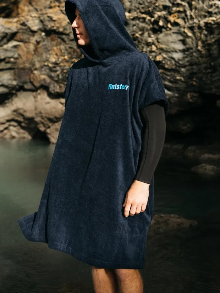 MenWomen Vean Changing Robe Navy Finisterre Swim Shorts and Board Shorts