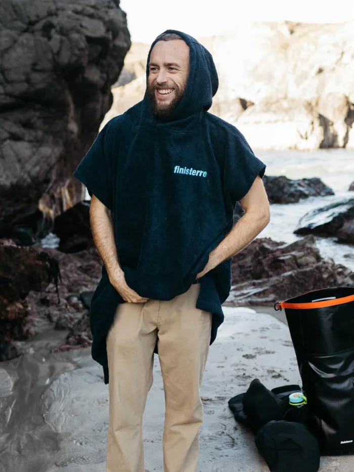 MenWomen Vean Changing Robe Navy Finisterre Swim Shorts and Board Shorts
