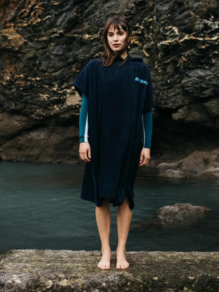 MenWomen Vean Changing Robe Navy Finisterre Swim Shorts and Board Shorts