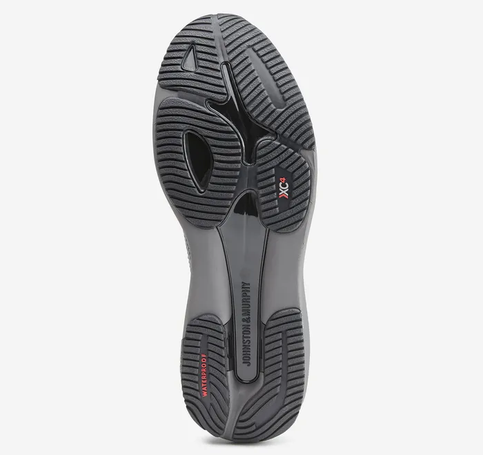 Men XC4 TR3Luxe Hybrid Black Waterproof Full Grain LaceUps Johnston and Murphy