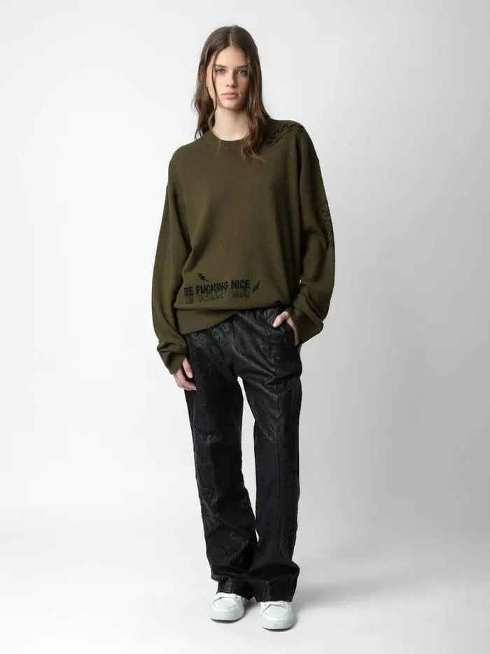 Men Zadig and Voltaire Pants and Shorts Pacha Crinkled Leather Pants Black Men Zadig and Voltaire Pants and Shorts Pacha Crinkled Leather Pants Black