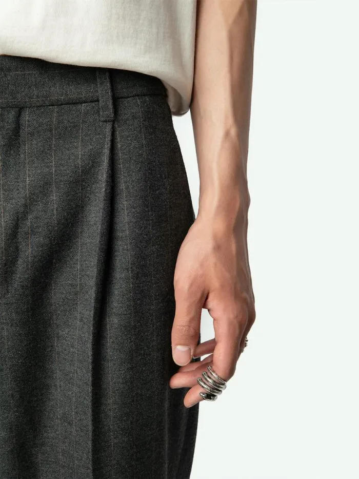 Men Zadig and Voltaire Pants and Shorts Pawl Pants Gris Chine Men Zadig and Voltaire Pants and Shorts Pawl Pants Gris Chine