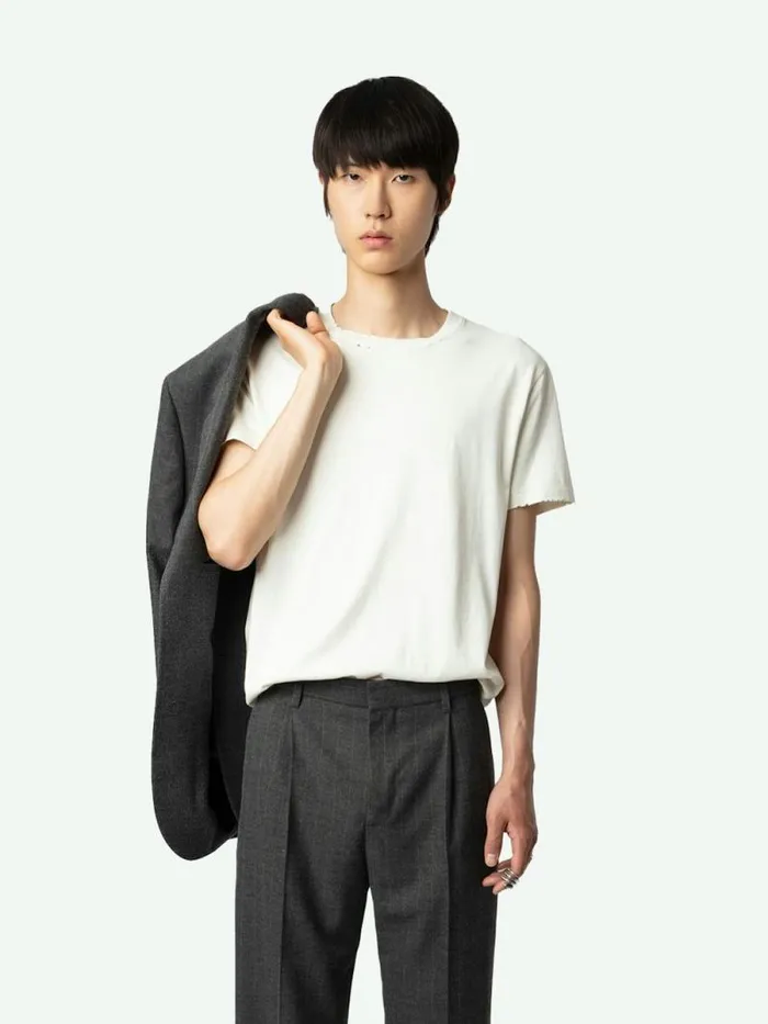 Men Zadig and Voltaire Pants and Shorts Pawl Pants Gris Chine Men Zadig and Voltaire Pants and Shorts Pawl Pants Gris Chine