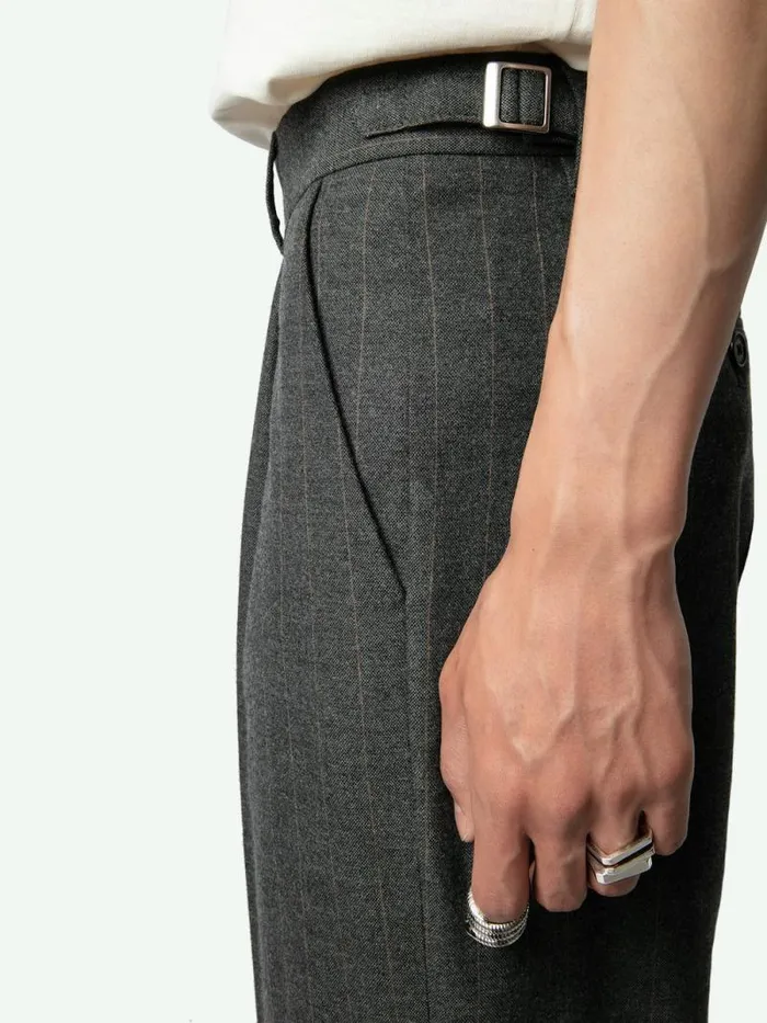 Men Zadig and Voltaire Pants and Shorts Pawl Pants Gris Chine Men Zadig and Voltaire Pants and Shorts Pawl Pants Gris Chine