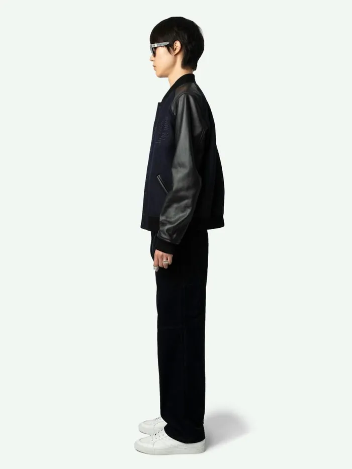 Men Zadig and Voltaire Pants and Shorts Pio Velvet Pants Encre Men Zadig and Voltaire Pants and Shorts Pio Velvet Pants Encre