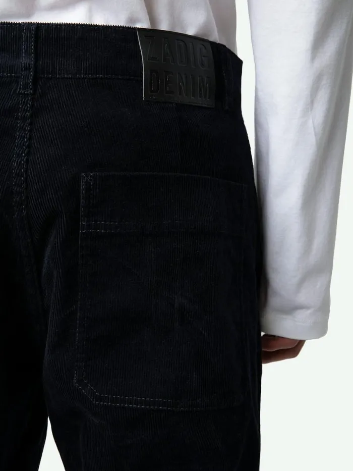 Men Zadig and Voltaire Pants and Shorts Pio Velvet Pants Encre Men Zadig and Voltaire Pants and Shorts Pio Velvet Pants Encre