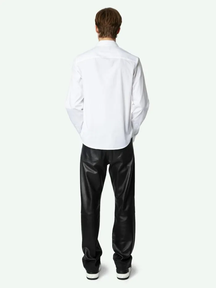 Men Zadig and Voltaire Shirts Sydney Shirt White