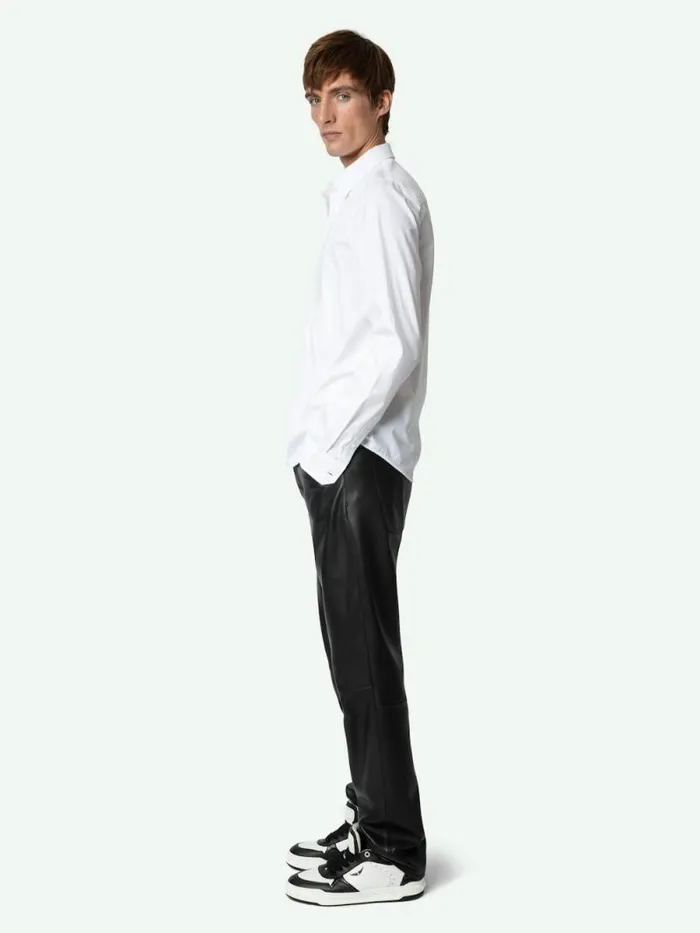 Men Zadig and Voltaire Shirts Sydney Shirt White