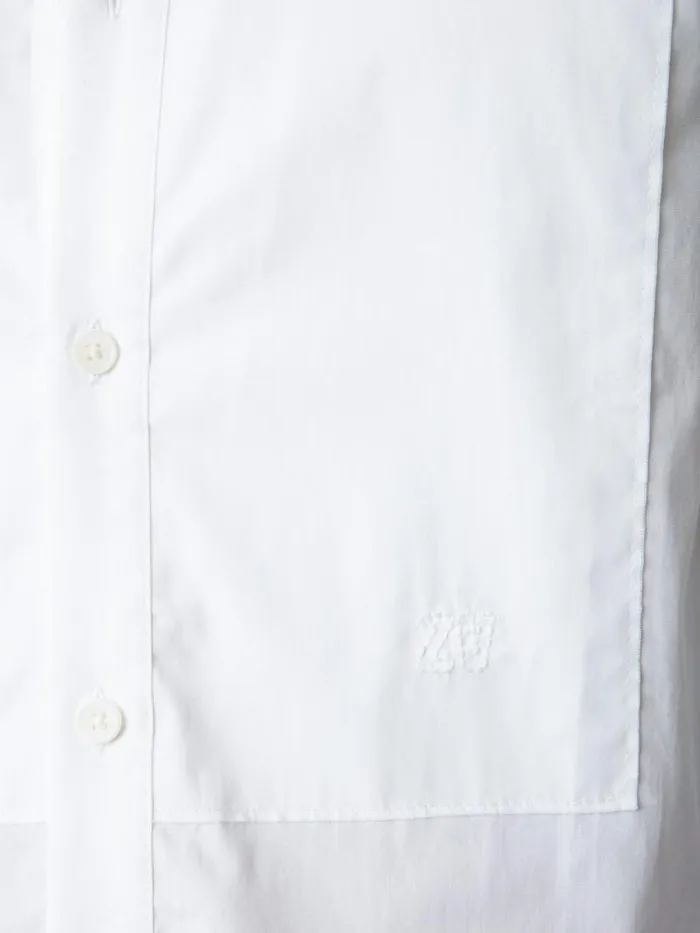 Men Zadig and Voltaire Shirts Sydney Shirt White