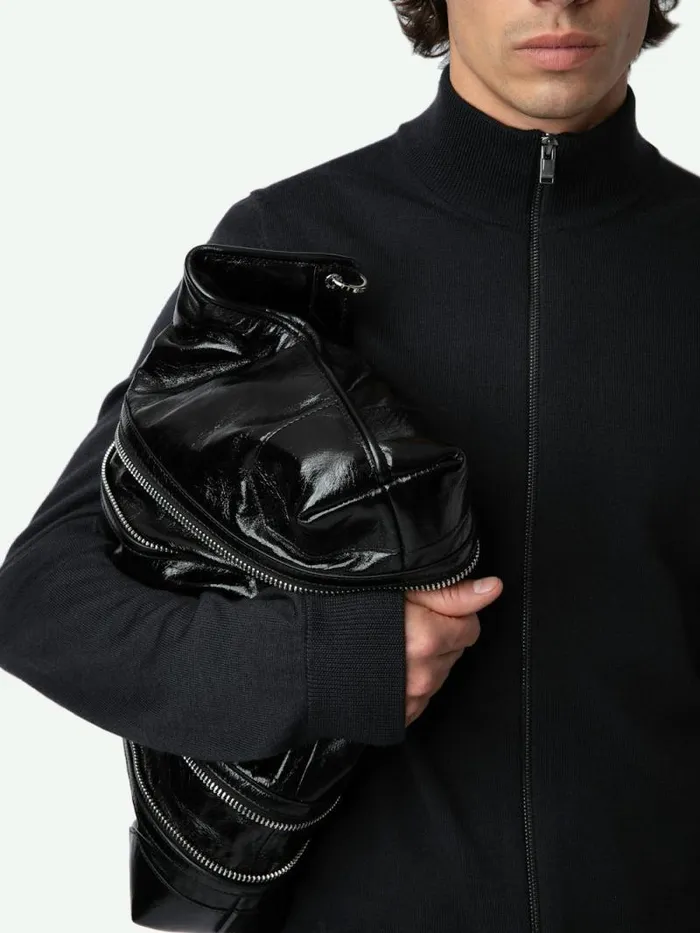 Men Zadig and Voltaire Sweaters and Cardigans Charly Studio Cardigan Nightmare Men Zadig and Voltaire Sweaters and Cardigans Charly Studio Cardigan Nightmare