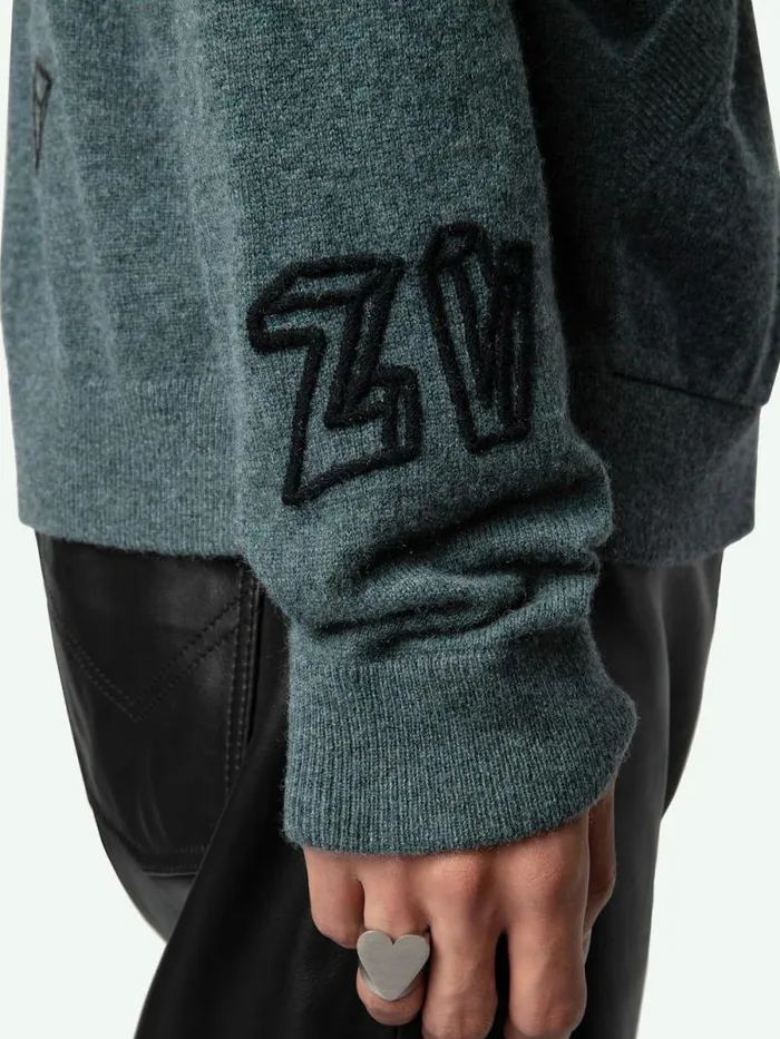 Men Zadig and Voltaire Sweaters and Cardigans Clash Cardigan Steller