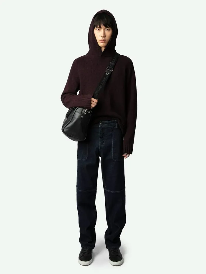 Men Zadig and Voltaire Sweaters and Cardigans Jordin Arrow Sweatshirt Scarlet