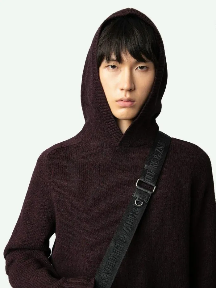 Men Zadig and Voltaire Sweaters and Cardigans Jordin Arrow Sweatshirt Scarlet