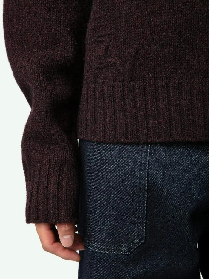 Men Zadig and Voltaire Sweaters and Cardigans Jordin Arrow Sweatshirt Scarlet