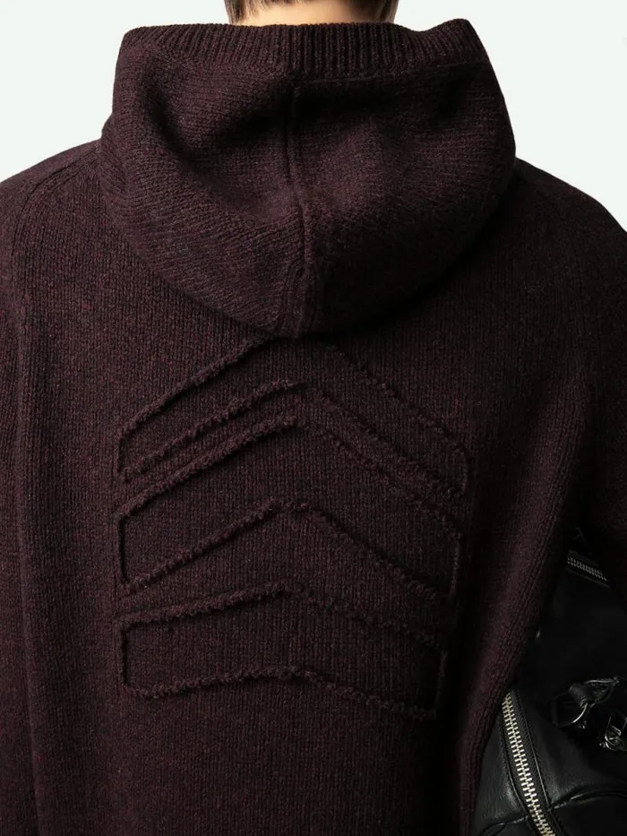 Men Zadig and Voltaire Sweaters and Cardigans Jordin Arrow Sweatshirt Scarlet