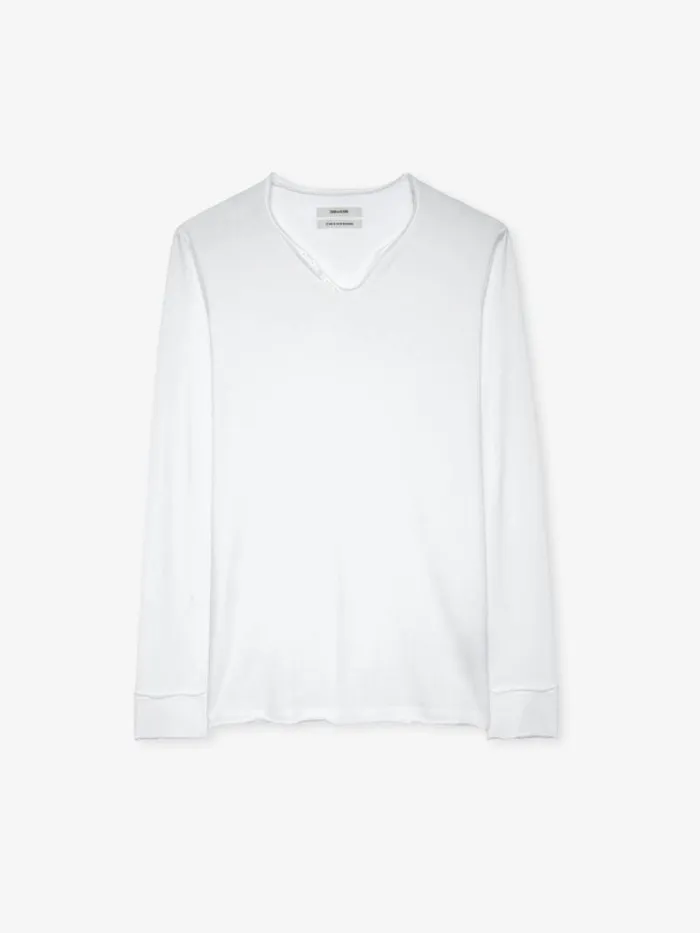 Men Zadig and Voltaire TShirts Monastir Henley Tshirt Judo Men Zadig and Voltaire TShirts Monastir Henley Tshirt Judo