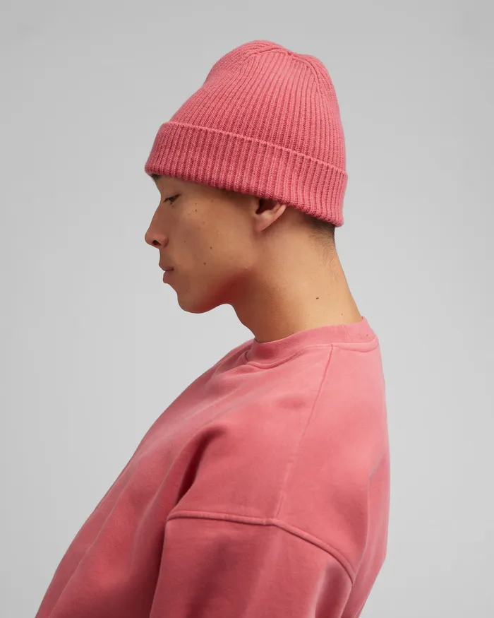Merino Wool Beanie 8211 Raspberry Pink Men Beanies Colorfulstandard
