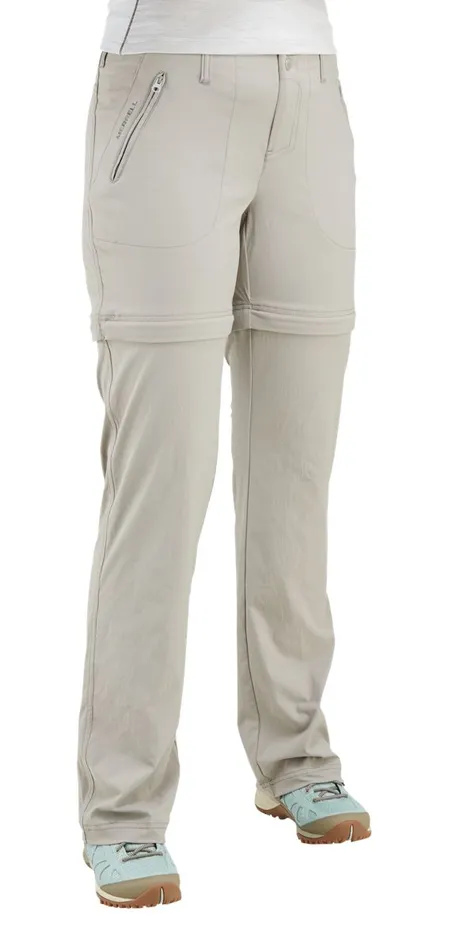 Merrell Belay Convertible Pant Steeple Grey Women Bottoms