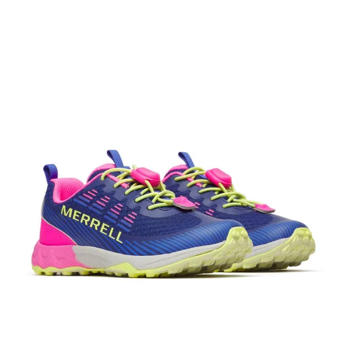 Merrell Big Agility Peak Pink Cobalt Kids Sneakers