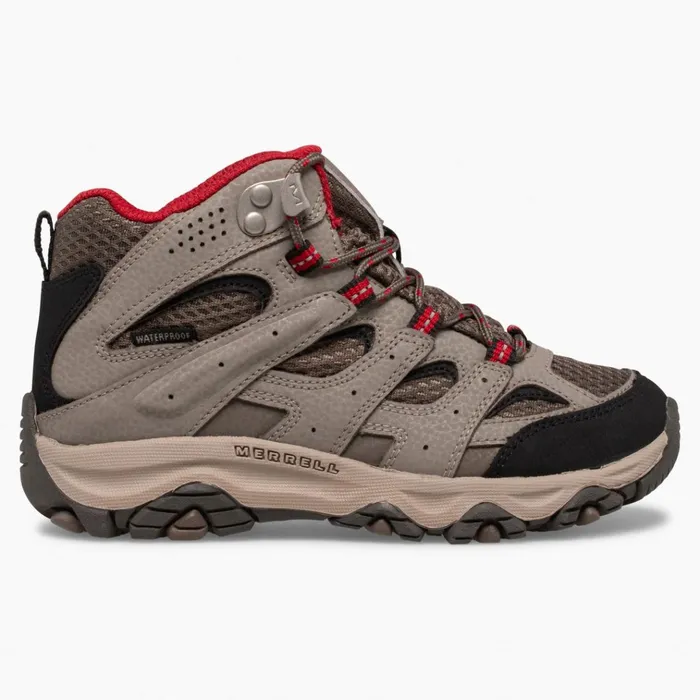 Merrell Big Moab 3 Mid Waterproof Boot Boulderred Kids Boots