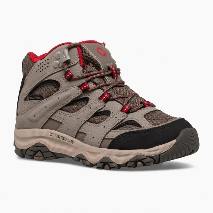 Merrell Big Moab 3 Mid Waterproof Boot Boulderred Kids Boots