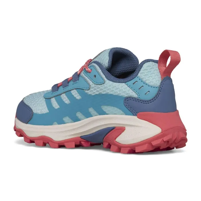 Merrell Big Moab Speed 2 Low Waterproof Turquoisecoral Kids Sneakers