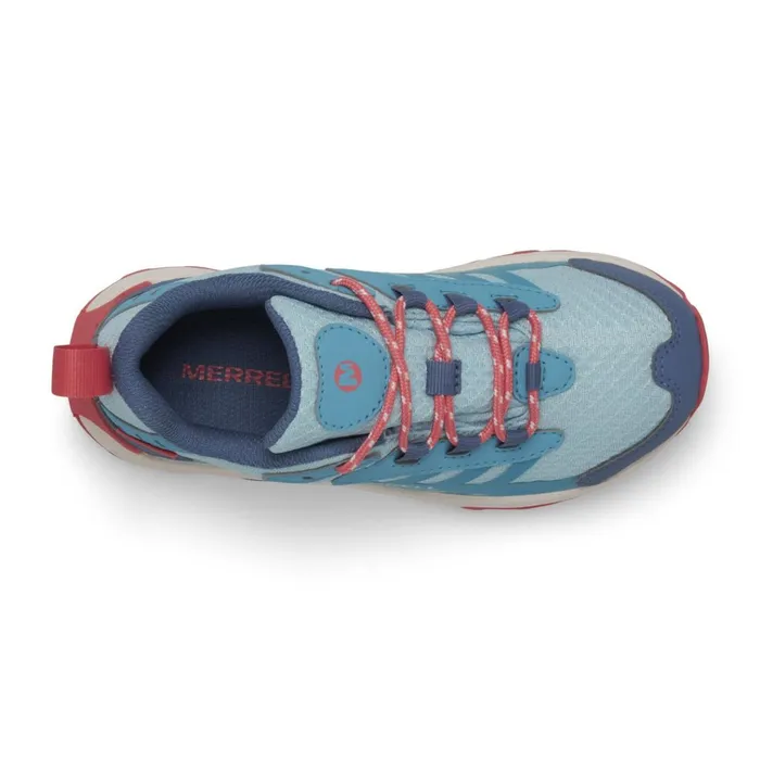 Merrell Big Moab Speed 2 Low Waterproof Turquoisecoral Kids Sneakers