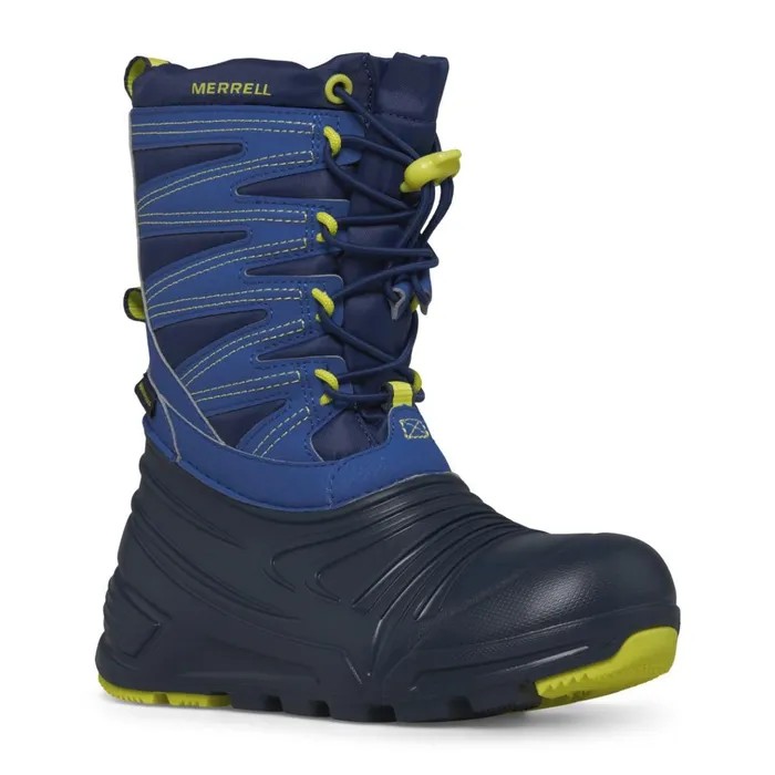 Merrell Big Snow Quest Lite 30 Waterproof Bluegreen Kids Winter Boots