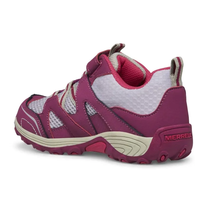 Merrell Big Trail Chaser Shoe Berrygrey Kids Sneakers
