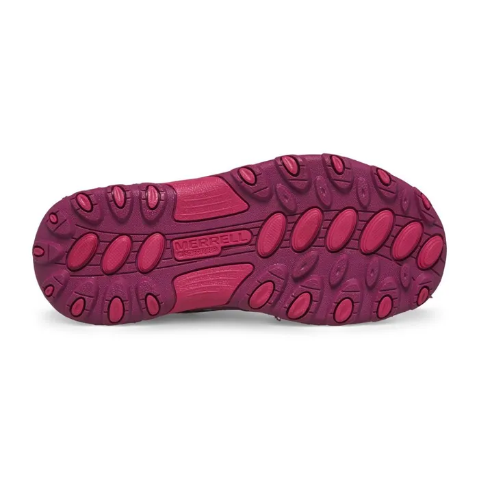 Merrell Big Trail Chaser Shoe Berrygrey Kids Sneakers