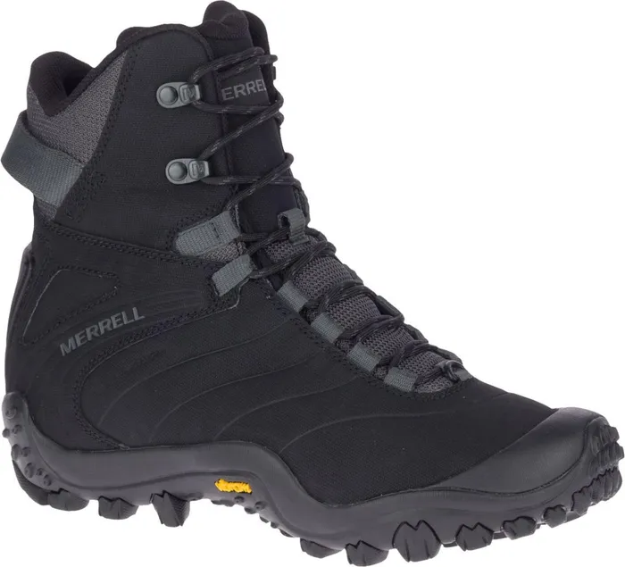 Merrell Chameleon Thermo 8 Tall Waterproof Blackrock Men Winter Boots