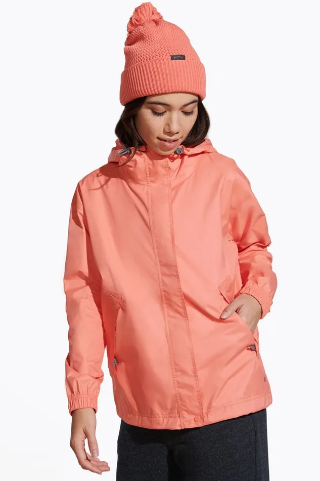 Merrell Fallon Rain Jacket Black Women Outerwear