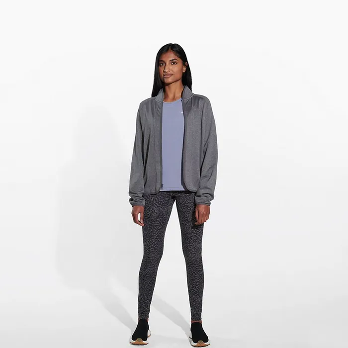 Merrell Geotex Full Zip Rock Heather Women Tops