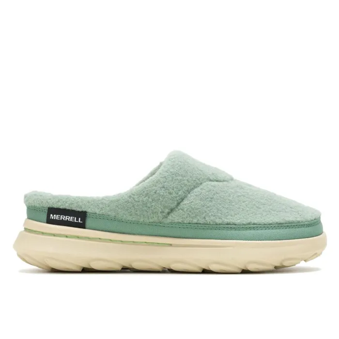 Merrell Hut Moc 2 Slipper Hedge Green Women SlipOns