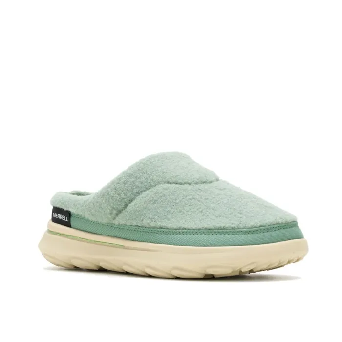 Merrell Hut Moc 2 Slipper Hedge Green Women SlipOns