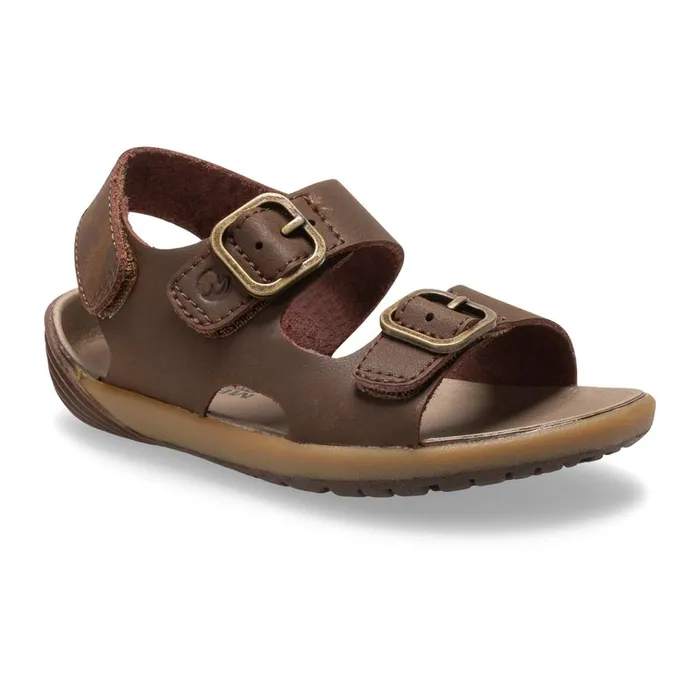 Merrell Little Bare Steps Sandal Brown Kids Sandals