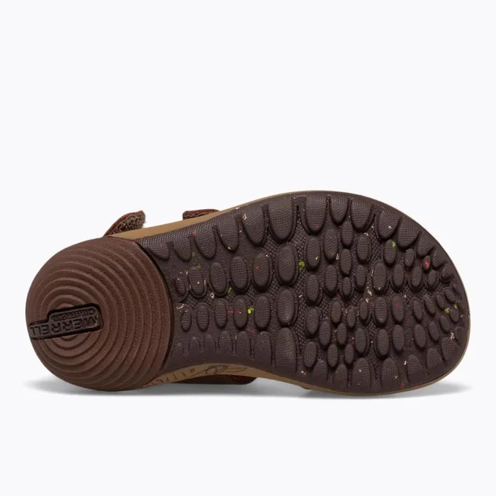 Merrell Little Bare Steps Sandal Brown Kids Sandals