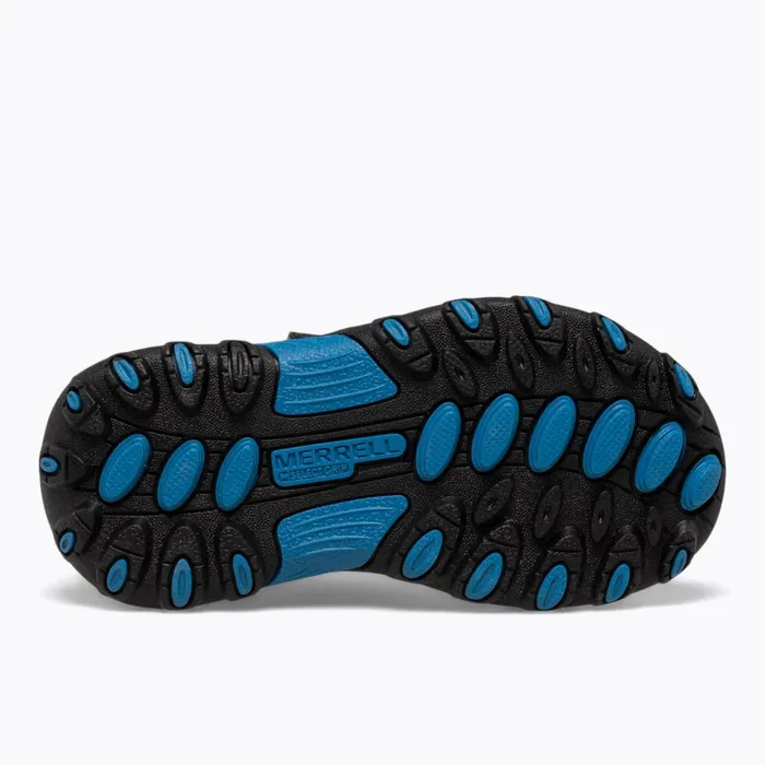 Merrell Little Trail Chaser Jr Shoe Greyblack Kids Easy On Easy Off