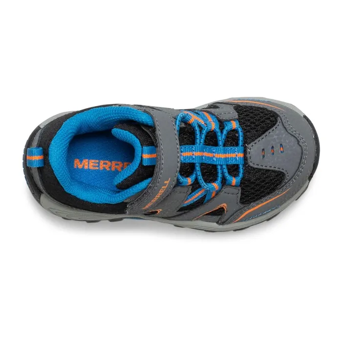 Merrell Little Trail Chaser Jr Shoe Greyblack Kids Easy On Easy Off